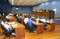 Vereadores estudantes realizam a primeira reunião ordinária