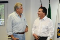Deputado João Herrmann visita presidente da Câmara
