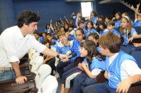 Estudantes visitam a Câmara