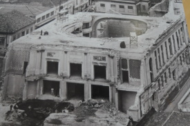 Foto: exposição registra demolições 