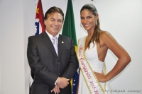 Miss Campinas visita a Câmara