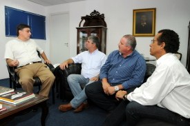 Câmara recebe visita da diretoria da Recap