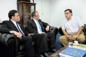 Câmara recebe visita do Cônsul de Israel