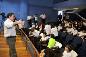 Estudantes trazem reivindicações e projetos à Câmara