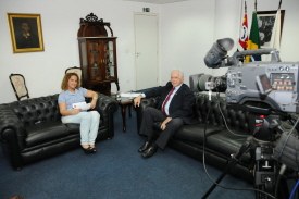 Sellin é o entrevistado do 'Sala de Visita' 