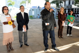Vereador participa de eventos do Dia Nacional de Combate a Pedofilia