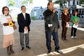 Vereador participa de eventos do Dia Nacional de Combate a Pedofilia