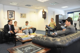 Presidente da Câmara garante apoio institucional à Consocial