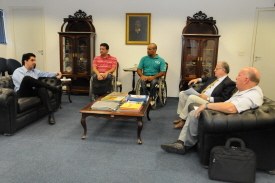 Presidente discute apoio às pessoas com deficiência através do esporte