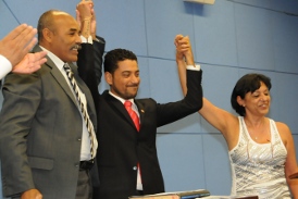 Com apoio da categoria, Carlinhos Camelô toma posse na Câmara