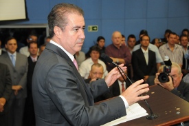 Prefeito Jonas Donizette abre o ano legislativo de 2013