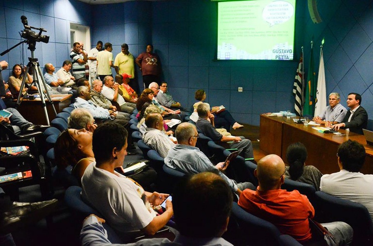 Debate sobre o novo Plano Diretor lota plenarinho