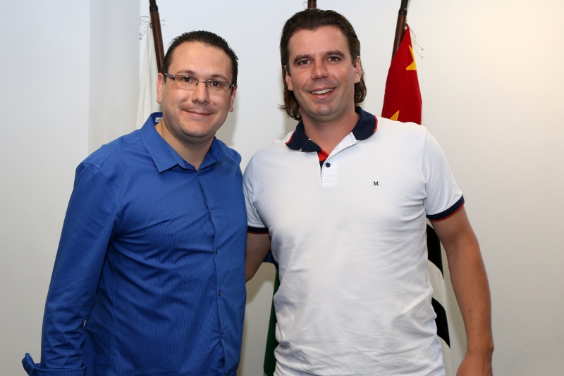 Rafa Zimbaldi recebe presidente da Câmara de Valinhos: troca de experiências bem sucedidas