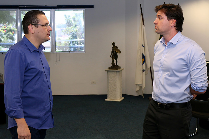 Vice-prefeito de Campinas visita presidência da Câmara