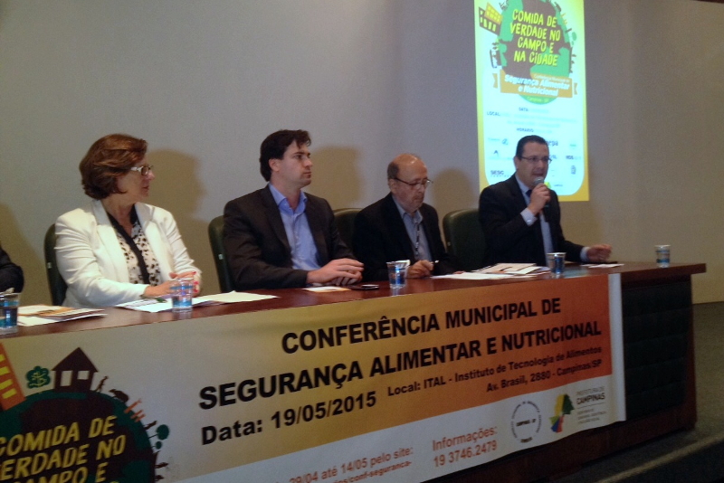 Presidência da Câmara participa da abertura da 1ª Conferência de Segurança Alimentar