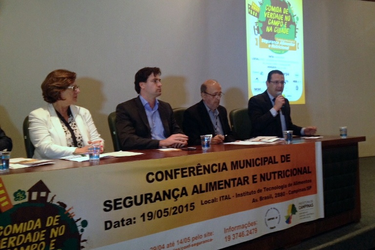 Presidência da Câmara participa da abertura da 1ª Conferência de Segurança Alimentar