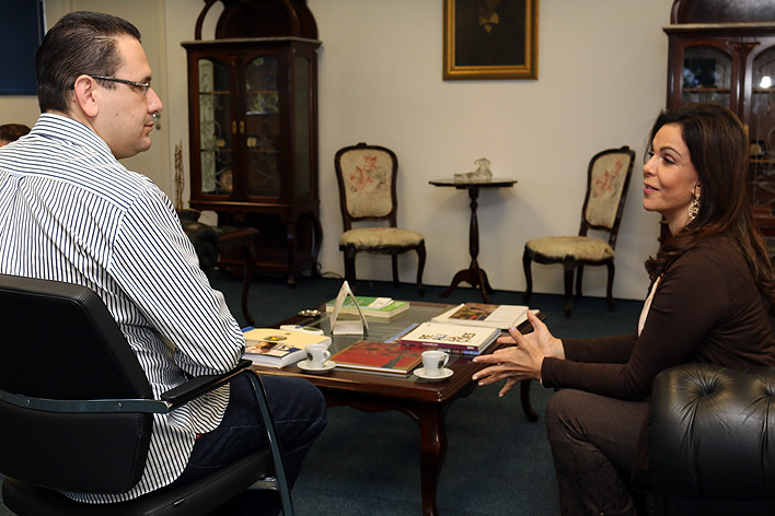 Presidente Rafa Zimbaldi (PP) recebe Sula Miranda e discute melhorias para os caminhoneiros