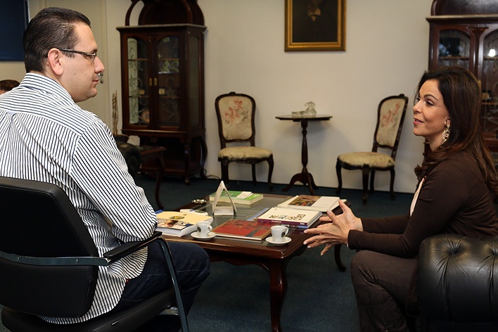Presidente Rafa Zimbaldi (PP) recebe Sula Miranda e discute melhorias para os caminhoneiros