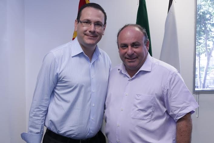Presidente da Câmara recebe secretário municipal de Trabalho e Renda Arnaldo Salvetti