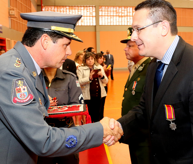 Presidente Rafa Zimbaldi visita Comandante dos Bombeiros e discute implantação de Posto para atender aos distritos do Ouro Verde e do Campo Grande