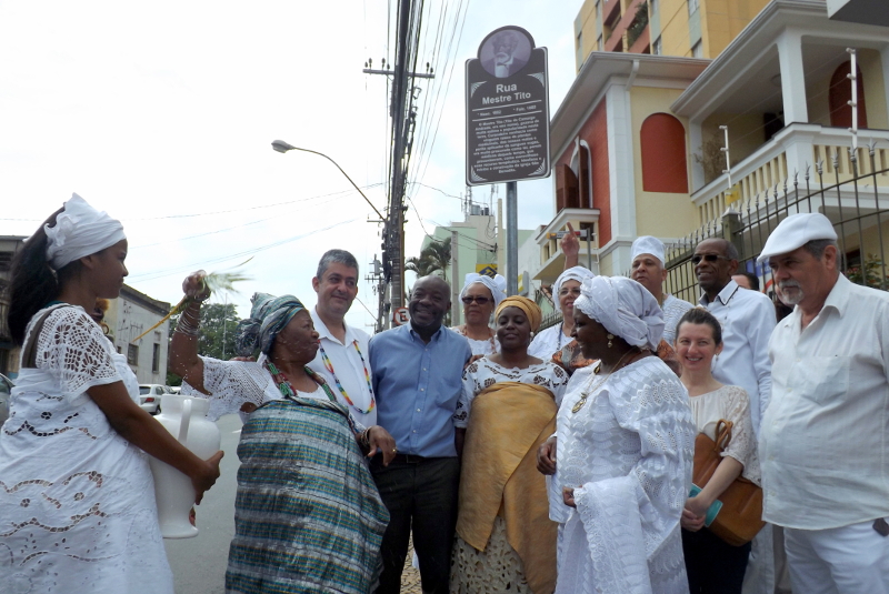 Projeto Ruas de Histórias Negras é lançado com homenagem a Mestre Tito
