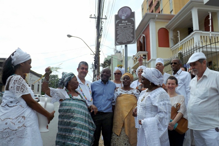 Projeto Ruas de Histórias Negras é lançado com homenagem a Mestre Tito
