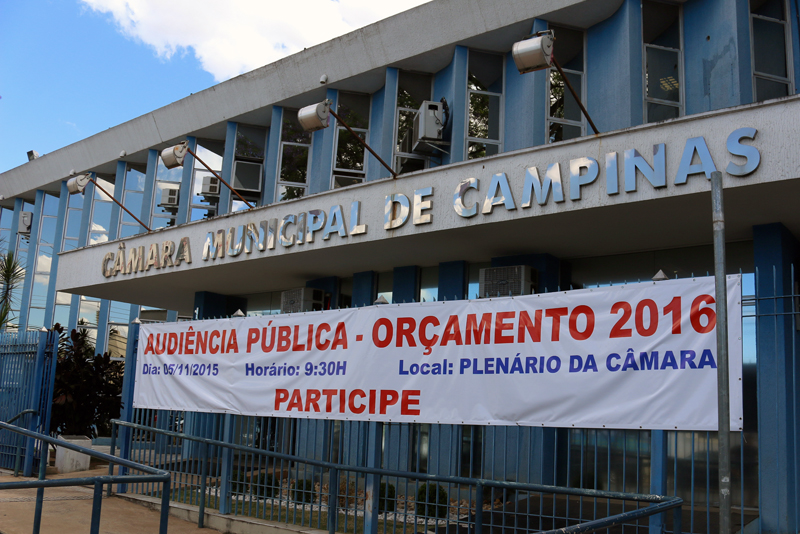 Nesta quinta (5) , às 9h30, Câmara recebe população para Audiência Pública sobre Lei Orçamentária do Município para 2016. Cidadão, venha participar !