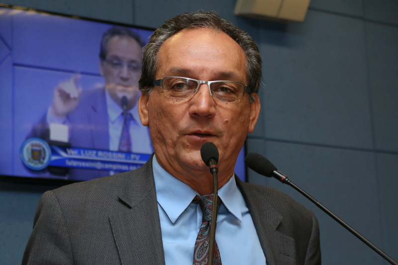 Luiz Carlos Rossini: lei do Pancadão e atuação em prol do meio ambiente são duas das marcas do mandato do parlamentar do PV