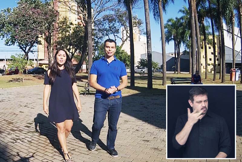 Inclusão: neste sábado (2) tem Próxima Parada com janela de Libras; na segunda, Café com Presidente com balanço do 1º semestre também terá o recurso
