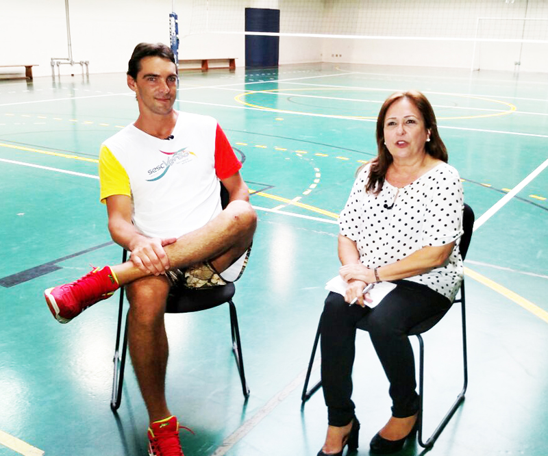 Nesta segunda (21) tem Giba na TV Câmara: Mais Esportes entrevista o ídolo do vôlei