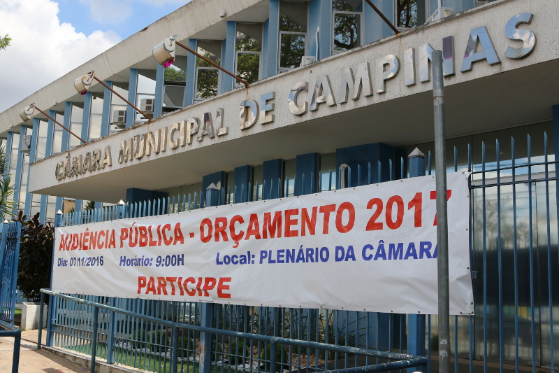 Segunda-feira (7) é dia de debater pra onde vai o dinheiro da cidade, o dinheiro do seu imposto: venha participar da audiência pública do Orçamento de Campinas para 2017