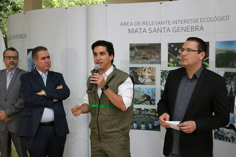 Câmara acompanha posse do ex-vereador Thiago Ferrari como presidente da Mata Santa Genebra