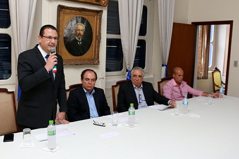 Rafa Zimbaldi participa nesta terça-feira (17) da inauguração de novas alas de atendimento na Santa Casa de Campinas