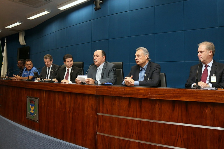Em encontro da frente parlamentar mista em prol do transporte metroferroviário, Filipe Marchesi ressalta que se trens não voltarem, trânsito fica inviável até 2030