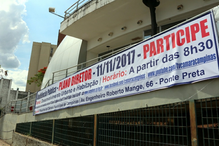 Na manhã deste sábado (11) tem a segunda audiência do Plano Diretor na Câmara Municipal: foco é Desenvolvimento Urbano e Habitação; participe!