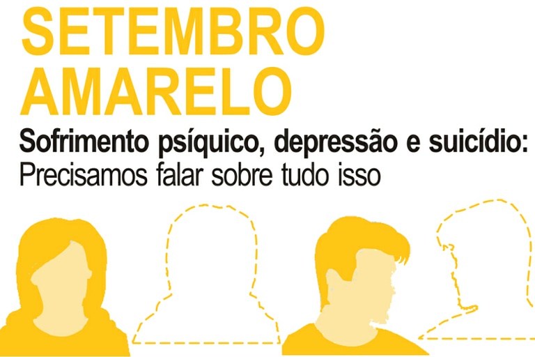 Setembro Amarelo: no mês da prevenção ao suicídio, Câmara promove a palestra  “Sofrimento psíquico, depressão e suicídio: Precisamos falar sobre tudo isso”
