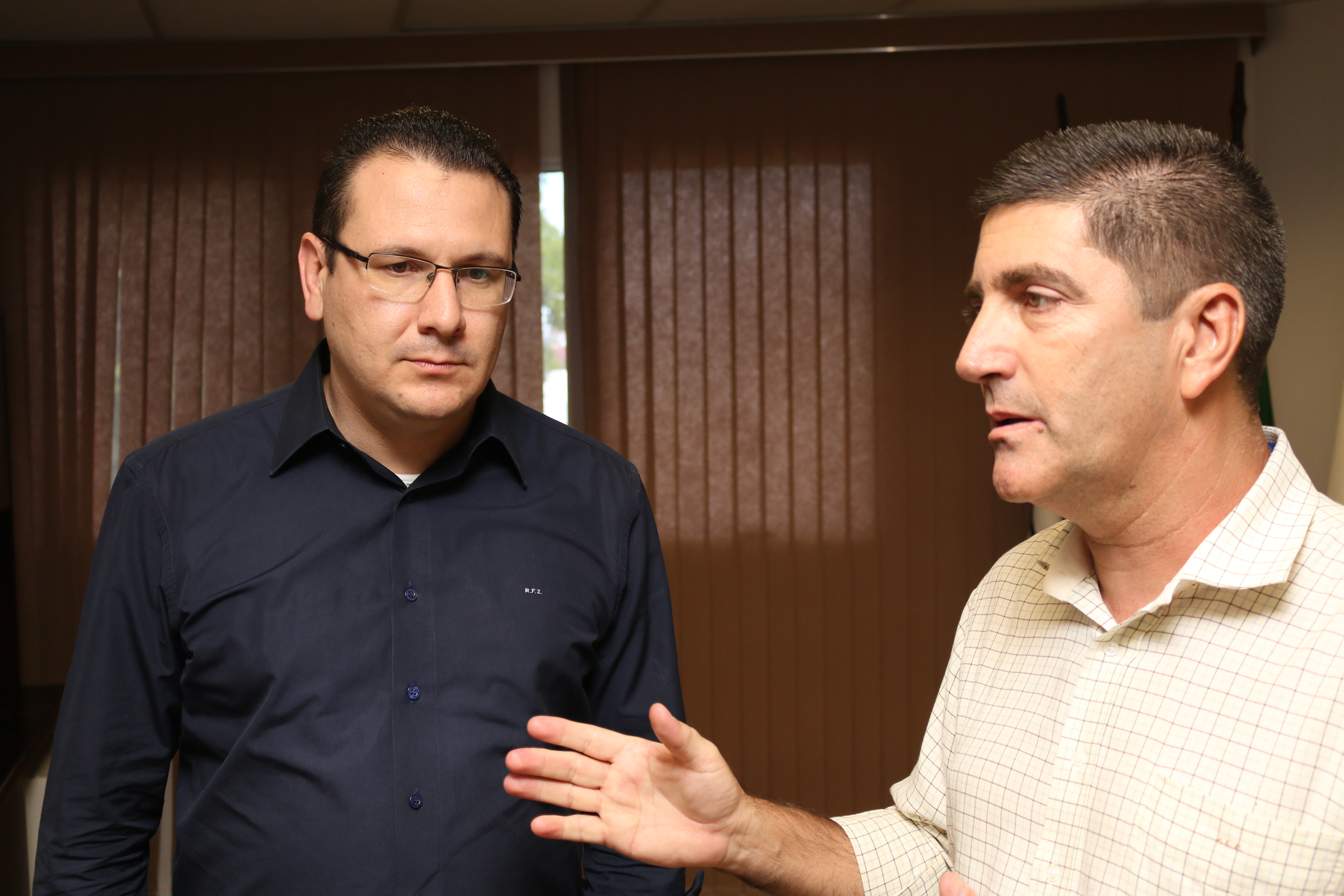 Rafa Zimbaldi recebe presidente da Câmara de Cabreúva