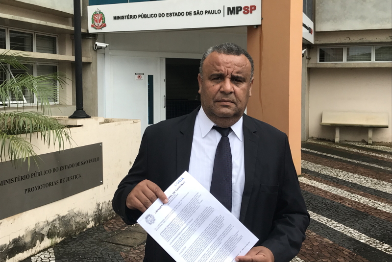 Cidão Santos protocola representação no MP por falta de ambulâncias do Samu