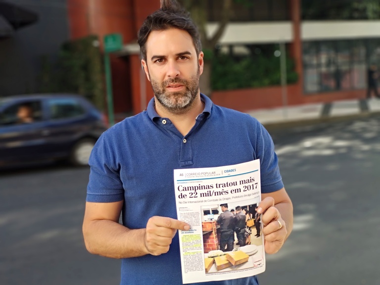 Nelson Hossri questiona dados divulgados pela Secretaria de Saúde no Dia Mundial de Combate às Drogas