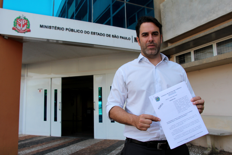 Nelson Hossri pede que MP investigue prática de improbidade administrativa de Barreiro