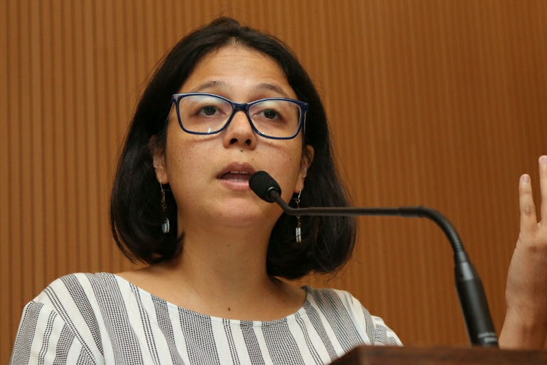 Mariana Conti usa primeira parte da sessão da Câmara para relembrar assassinatos da população negra e a execução da vereadora Marielle Franco