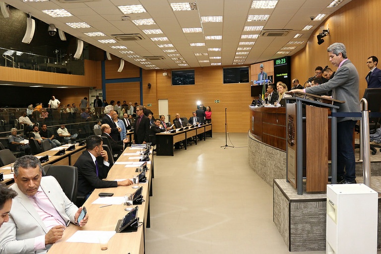 Reunião Ordinária de segunda-feira (24) tem cinco projetos na pauta