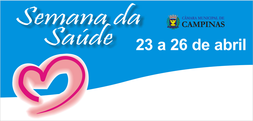 Câmara realiza Primeira Semana da Saúde com atividades para os servidores e aberta ao público