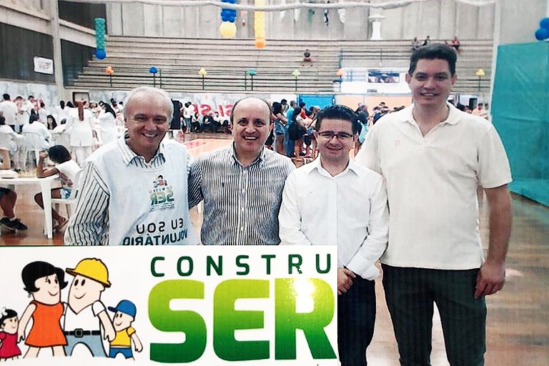 Filipe Marchesi representa a Câmara  no ConstruSer, evento de responsabilidade social da construção paulista