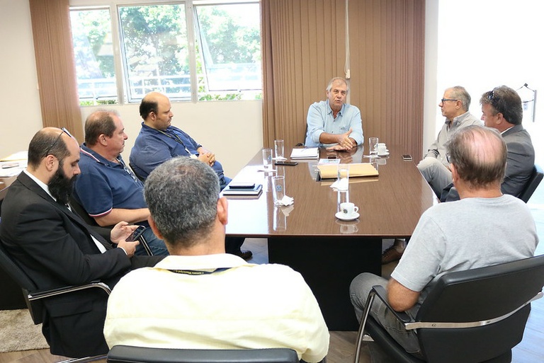 Marcos Bernardelli recebe diretoria do Clube Recreativo Sousense