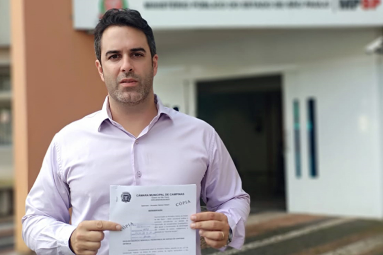 Merenda escolar: Nelson Hossri protocola representação no MP