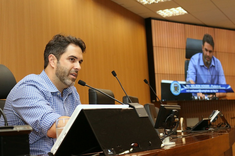 Nelson Hossri recebe o deputado federal Kim Kataguiri para debater a Reforma da Previdência