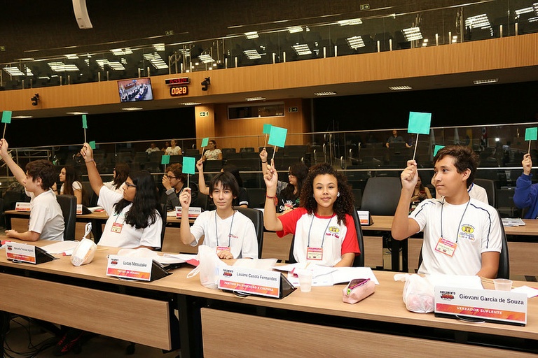 3ª Edição do Parlamento Jovem contará com alunos de escolas municipais, estaduais e particulares