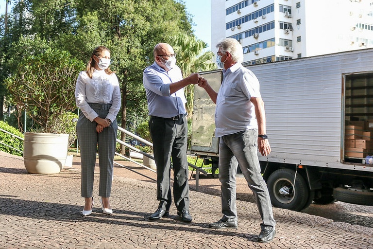 Câmara faz nova doação ao Campinas sem Fome – já são oito toneladas encaminhadas pelo Legislativo à campanha – e arrecadação vai continuar