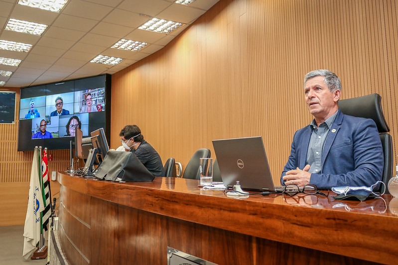 Comissão de Política Social e Saúde debate as ações para o enfrentamento da covid em Campinas com a presença dos gestores municipais do sistema de saúde